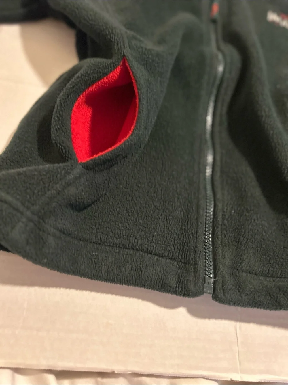 Jaguar Racing Fleece Jacket Y2K Men’s M British Green Full Zip Motorsport F1